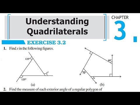 Chapter 3 Understanding Quadrilateral || Full Exercise 3.2 & Basic || Class 8 Maths RBSE CBSE NCERT
