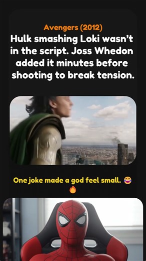 Was Hulk Smashing Loki Improvised? 😎🤯