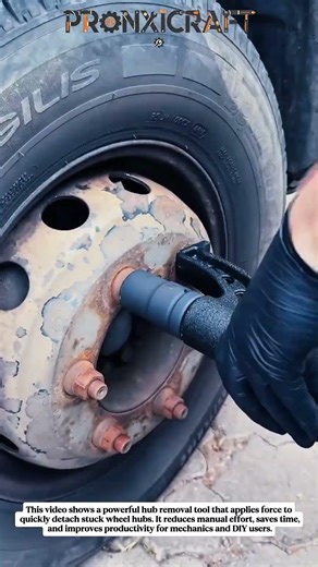 Fast Wheel Hub Removal Tool in Action | Save Time & Boost Efficiency