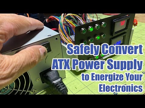 Safe and Powerful ATX Power Supply Transformation Without Opening the Box!