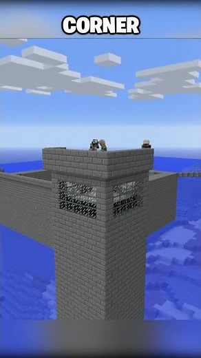 The BEST Minecraft War Base? #shorts #minecraft