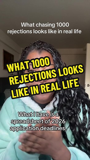 FREE Spreadsheet in my Bio!! #1000rejectionchallenge | rejection therapy