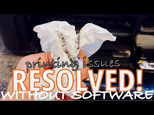 FIX Printer Alignment issues→ Ink Printing Blurry/Fuzzy/Smudges/Lines or Faint Text