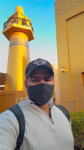 Qatar lo 24 carat BANGARAM tho masjid 🕌 #qatar #mosque #shorts