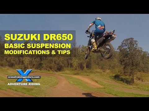 DR650 project: basic suspension mods and tips︱Cross Training Adventure
