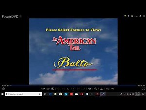 An American Tail/Balto 2007 DVD Menu Walkthrough