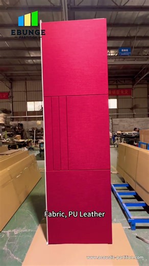 How to choose the right movable partition wall panels surface | Ebunge Partition Wall | #shorts