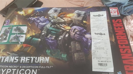 Transformers Titans Return Titan Class Trypticon Sighted at US Retail