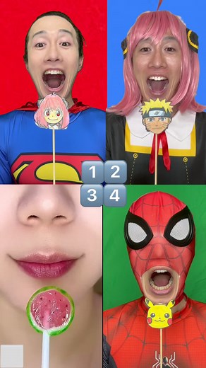 #candy#funny#sushininja#anya#spiderman#pikachu