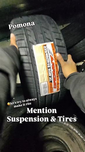 Moses Herrera on Instagram: "Mention Suspension & Tires!! 🫡✅I have a list of what I got in me at all times, maybe we didn’t update it this morning 😅😅well I put a new one on and got him going, he originally ordered a used one ……, used ones when available 🫡✅😁#juststartingout #nocreditcheck #customersevice #letsmakethedreamwork"