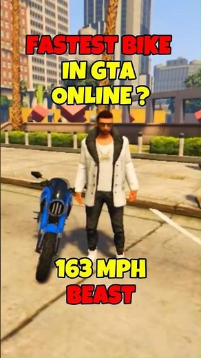 Fastest Bike in GTA 5? Western Reever Hits 163 MPH 🔥#gta5 #gtaonline #gtav #fastestbike #gta5online