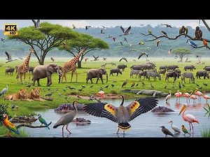 100 Incredible Animals of the Wild – Rare Wildlife Moments in 4K Nature 🐅🌍