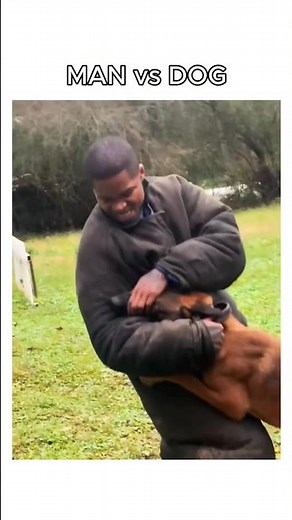 Man vs Dog