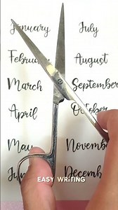 How to make stickers at home! Calligraphy lettering