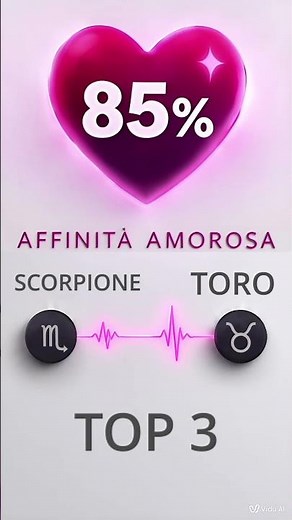 Affinità Scorpione in AMORE: TOP Segni Zodiacali #zodiaco #astrologia #curiosità #amore #cuore #top