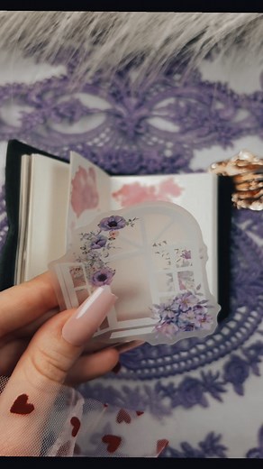 15K views · 300 reactions | Purple and Pink 勺勺 Supplies are listed in my bio! Use my discount code Moonlightscraps on your special order ✨ #asmr #asmrscrapbook #creatviejournal #junkjournal #junkjournalideas #junkjournalasmr #Love #hobby #art #artist #meditation #satisfying #inspire #inspirational #notebook #scrapbookingsupplies #create #crafts | Moonlightscraps | Facebook