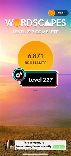 Resolvendo o Nível 227 do Wordscapes