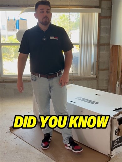 In residential construction and bathroom remodeling, an alcove bathtub is installed very early in the project — often before drywall is hung. Even though a tub feels like a finished fixture, it is actually part of the rough plumbing phase. #bathroomrenovation #BathroomRemodel #homerenovation #tampabay