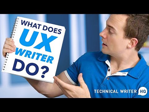 What Does a UX Writer Do?