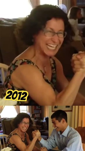 2012 push-up challenge with nephew (who I will meet in rome for a redo)￼