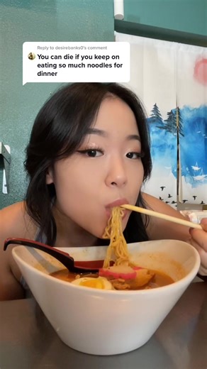Reply to @desirebanks0 lol you can’t determine health over some videos 😂 #noodles #noodle #noodlesoup #noodlesaddict #foodie #foodtiktok