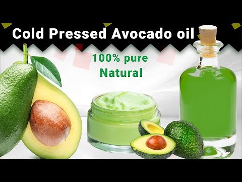 How To Make Avocado Oil For Hair Growth 🥑| Cold Pressed Avocado Oil | Virgin Avocado Oil For Hair
