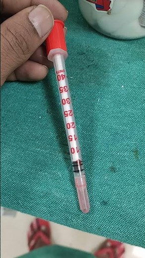Insulin Injection