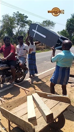 #Coffin preparation #plywood work #handmade #carpentry skills