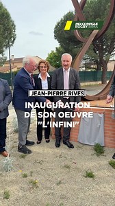 Cette semaine, le légendaire troisième ligne du XV de France Jean-Pierre Rives a inauguré, dans son quartier de naissance à Toulouse, l’une de ses sculptures intitulée “L’Infini”. Un moment d’émotion pour “Casque d’Or”, vécu en compagnie du maire Jean-Luc Moudenc et de Jean-Michel Baylet, président-directeur général du groupe La Dépêche du Midi. | Rugbyrama