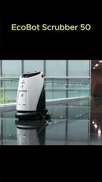 Fun facts on ECOBOT Scrubber 50 #ai #robot #ecobot #ecobotscrubber50 #scrubber50 #gaussianrobotics