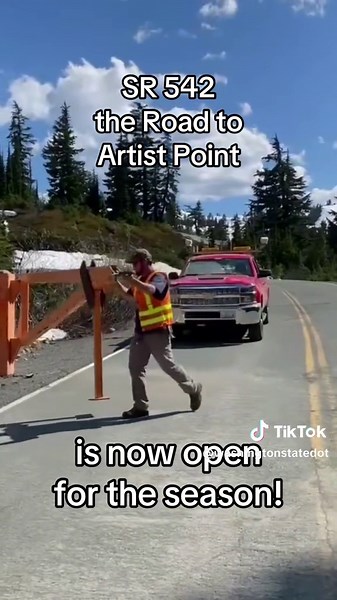 Grab your camera and hiking boots! The final 2.7 miles of State Route 542/Mount Baker Highway - also known as the road to Artist Point - is OPEN for the season. Huge thanks to our maintenance crews for working tirelessly to get all that snow cleared from the highway and make the repairs needed to reopen the final stretch! Travelers should still expect WSDOT maintenance and U.S. Forest Service crews along SR 542 as they complete road repairs and install signs. Services at Artist Point — such as r
