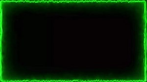 Abstract beautiful neon green color rectangle seamless loop moving animation