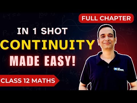 Most Students Get This Wrong! 🤯 Continuity Explained | Class 12 Maths Chapter 5