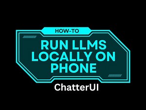 How to Run LLMs Locally on Phone with ChatterUI App - AI Model on Phone