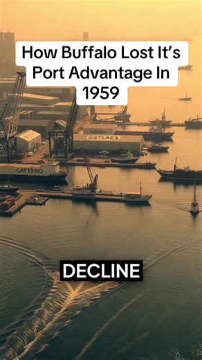 How Buffalo Lost It’s Port Advantage In 1959 Great Lakes Explored Great Lakes History Great Lakes Lake Superior Lake Michigan Great Lakes Cities Midwest History #GreatLakes #GreatLakesHistory #GreatLakesCities #StLawrenceSeaway #Buffalo
