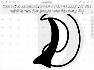 Exploring making a funky seventies style font in Fontself. November 26, 2025