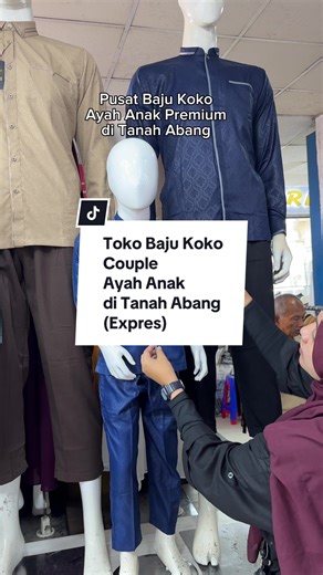 Siapa yg selalu langganan baju koko dan kimko dari toko @Al Rais Premium @Expres mulai drai 35ribu sampai yg premium banyak koleksinya. Ada baju koko couple ayah anak berbagai warna dan size. Bisa ecer & grosir . Expres 📍Blok B Lt. SLG Los C c no 99-100-101 📍Blok A Lt. Basement 1 Los B no.32-33 (No admin di akhir video) IG : @expres_ premium Tiktok : Al rais premium & expres.id Sh*pee : Expres.id #tanahabang #pasartanahabang #bajukoko #kokopremium #kokocouple