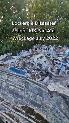 Exploring the Lockerbie Disaster Wreckage in 2022