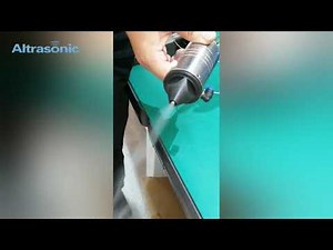 The atomization effect of the 50kHz ultrasonic atomizer（HD）