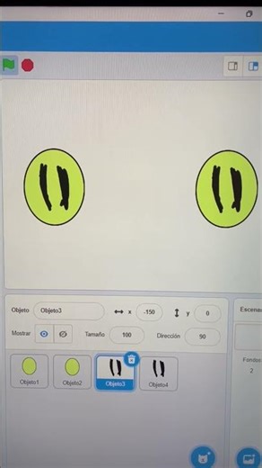 We programmed the movement of the eyes looking left and right using Scratch Jr and Scratch for ad...