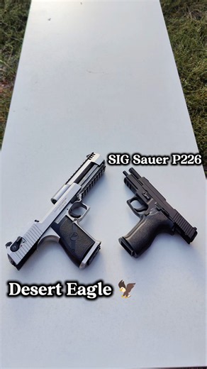 DESERT EAGLE 🦅 vs SIG Sauer P226 | Airsoft Pistols!
