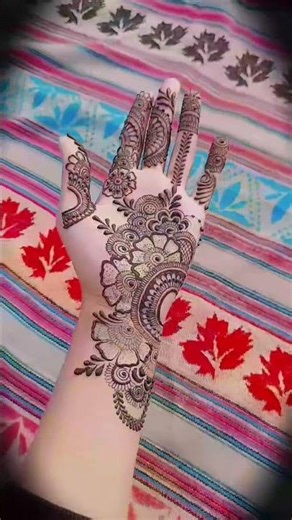 front hand mendhi design🩷🎀#trending🔥vedio❤️#youtubeshorts#viral #trending‪@hennyadella6077‬#henna