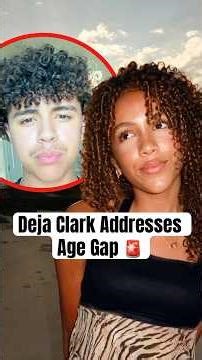 Deja Clark Addresses Age Gap #shorts #dejaclark #marcusjohnson
