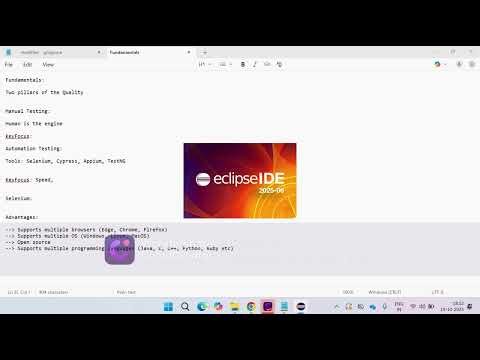 Selenium with java demo video by Partha Saradhi Reddy