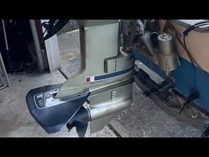 How to disassemble a Johnson or Evinrude outboard lower unit. Outboard lower unit rebuild. #diy