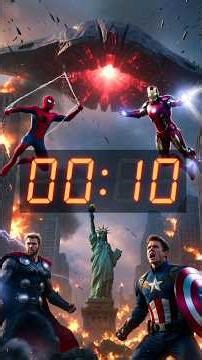 10 Minutes Until Destruction 😱 | Avengers vs Alien Drone | Epic Superhero Battle