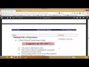 pl1.1 Programming Concepts