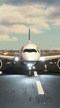 British Airways A350-1000 Super Takeoff#aviation #airplane #britishairways #airbusa350
