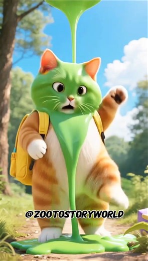 Monkey Teasing The Cat 😺 #shorts #catvideos #aicatvideo #aicatstory