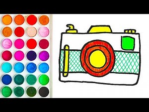 Drawing Camera for Toddlers, Coloring Pages